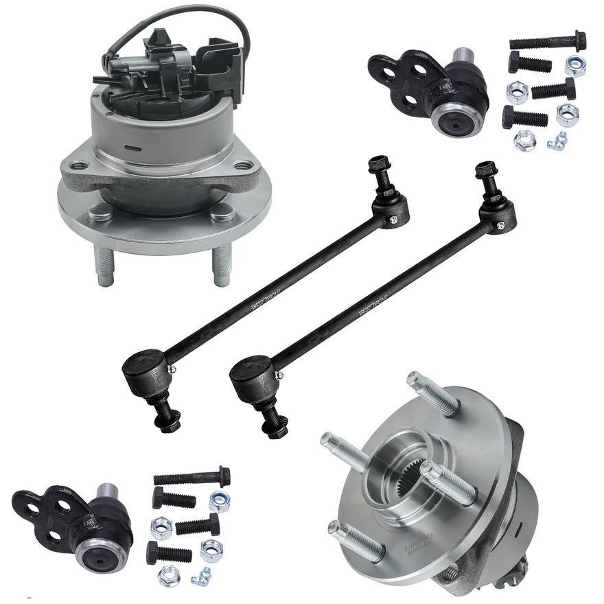 Main Image - Front Wheel Hubs Ball Joints Kit