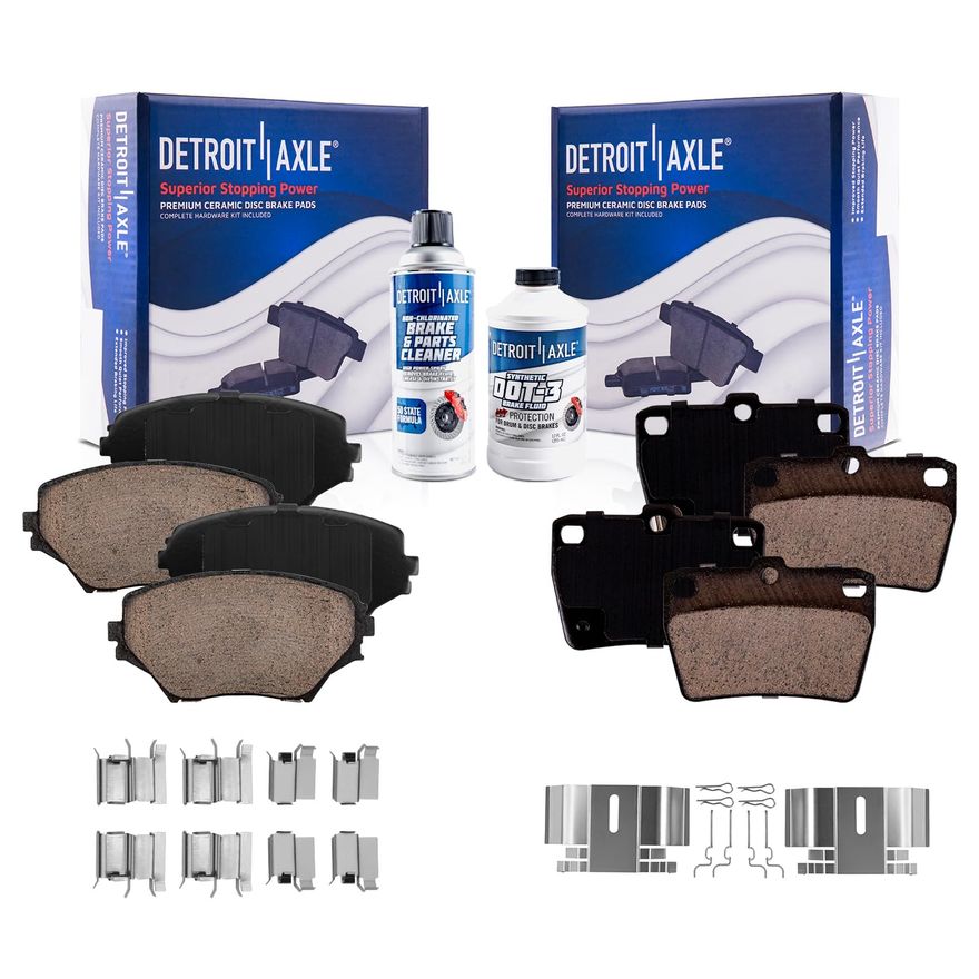 Main Image - Front Rear Ceramic Brake Pads