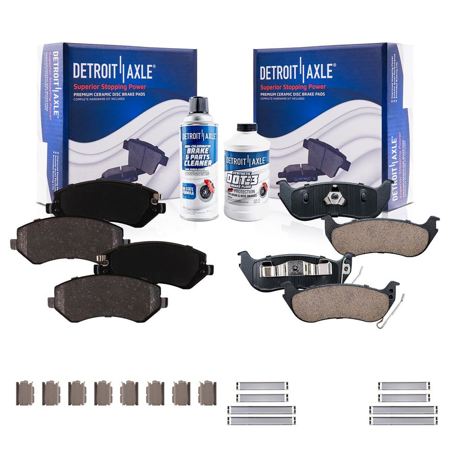 Main Image - Front & Rear Ceramic Brake Pads