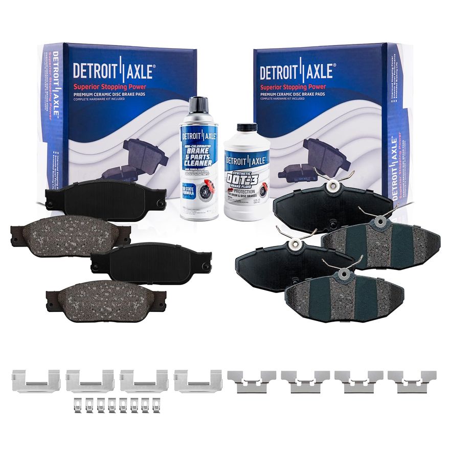 Main Image - Front Rear Ceramic Brake Pads