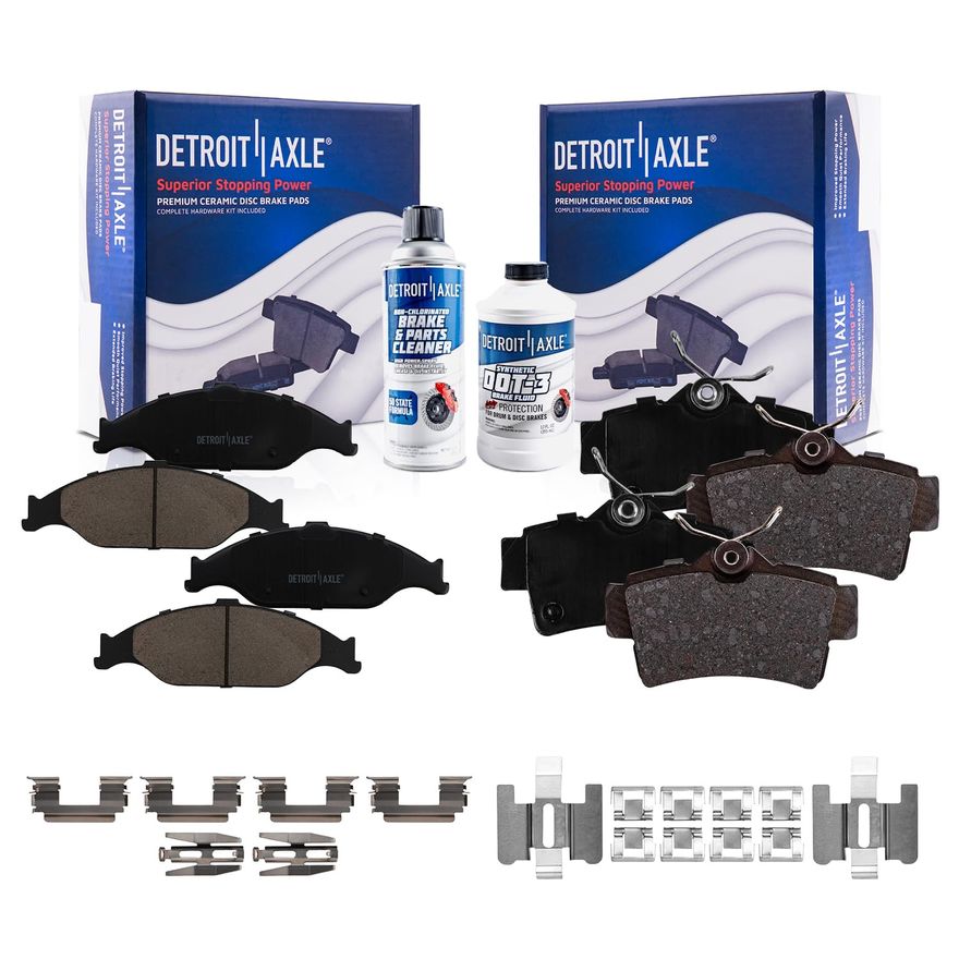Main Image - Front Rear Ceramic Brake Pads