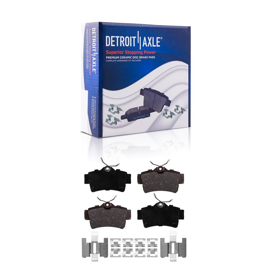 Rear Ceramic Brake Pad - P-627 x2