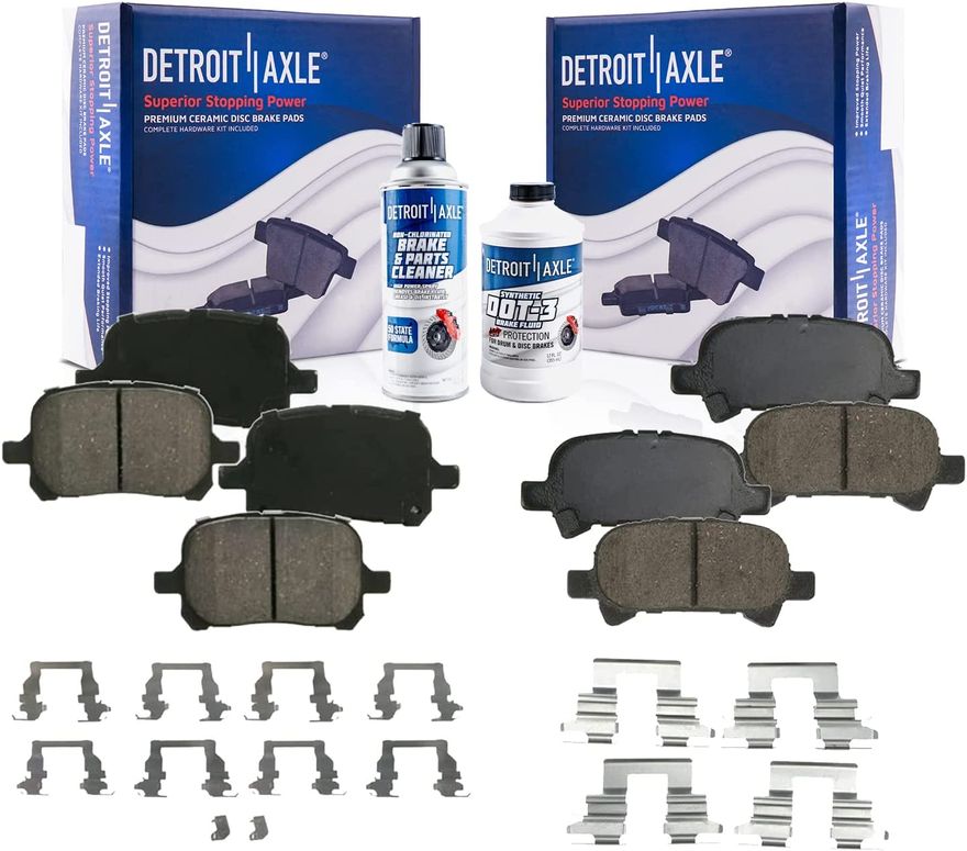 Main Image - Front Rear Ceramic Brake Pads