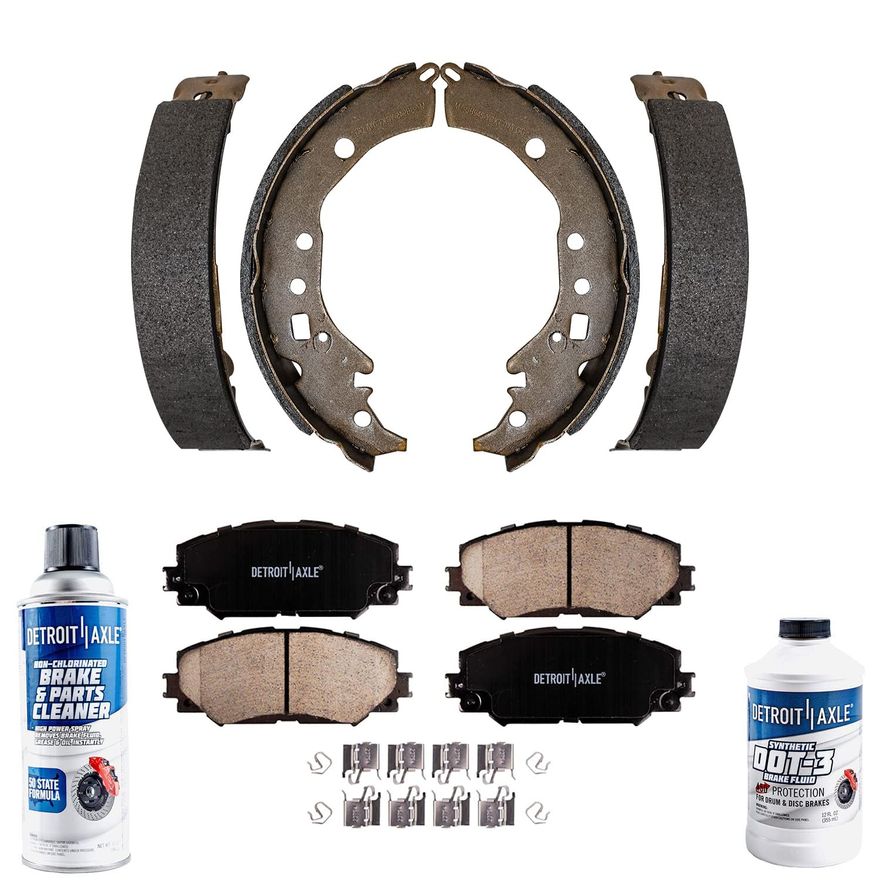 Main Image - Front Brake Pads Rear Shoes
