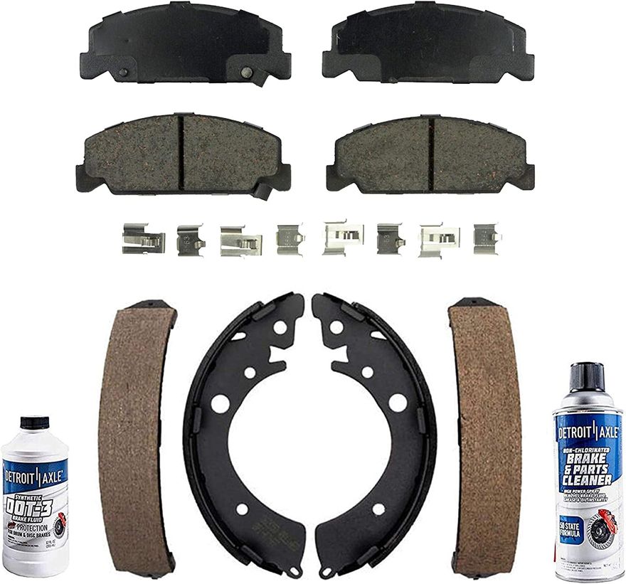 Main Image - Front Brake Pads Rear Shoes