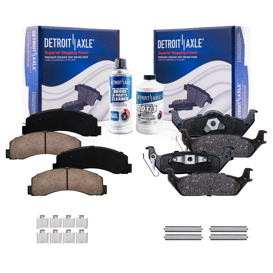 Main Image - Front Rear Ceramic Brake Pads