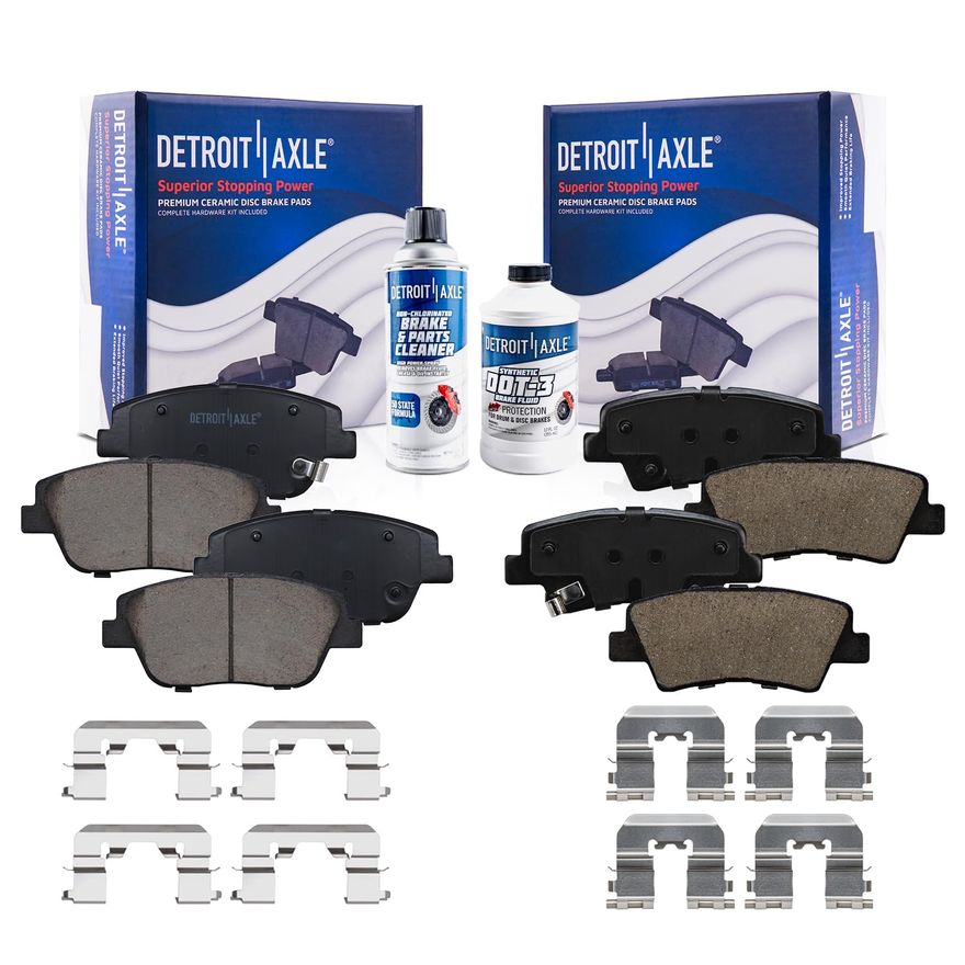 Main Image - Front Rear Ceramic Brake Pads