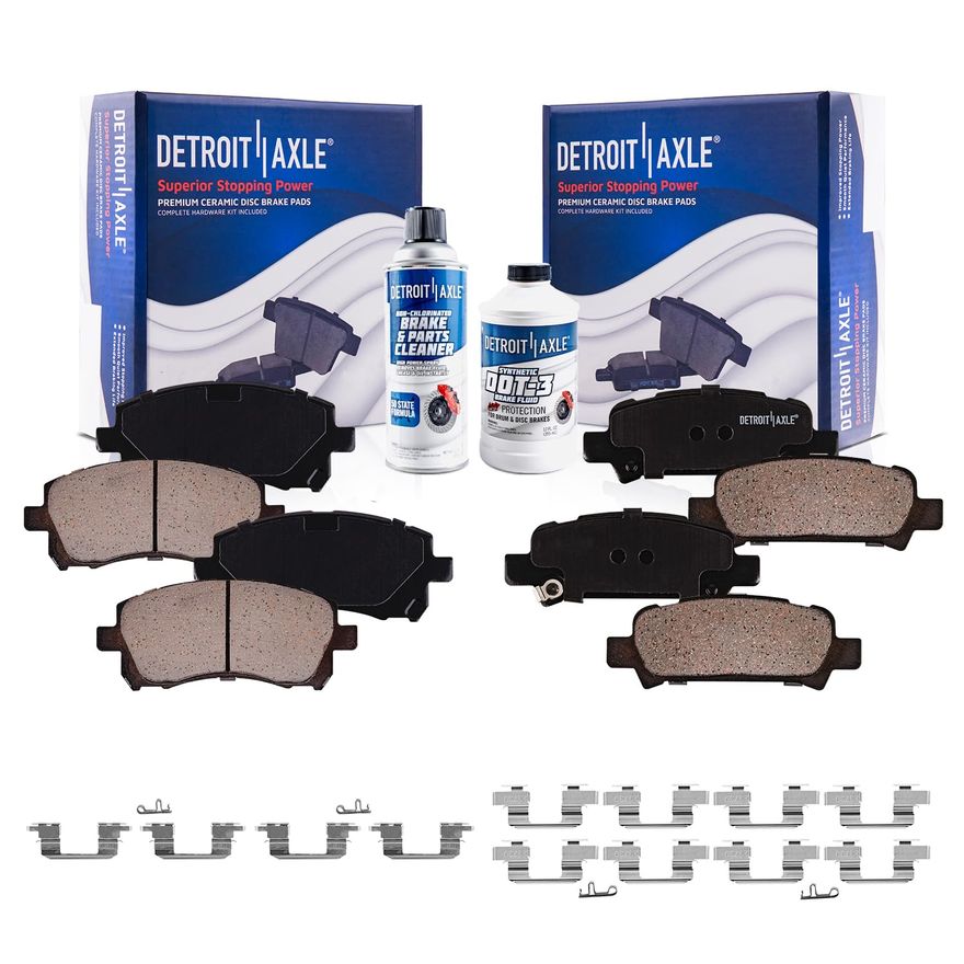 Main Image - Front Rear Ceramic Brake Pads