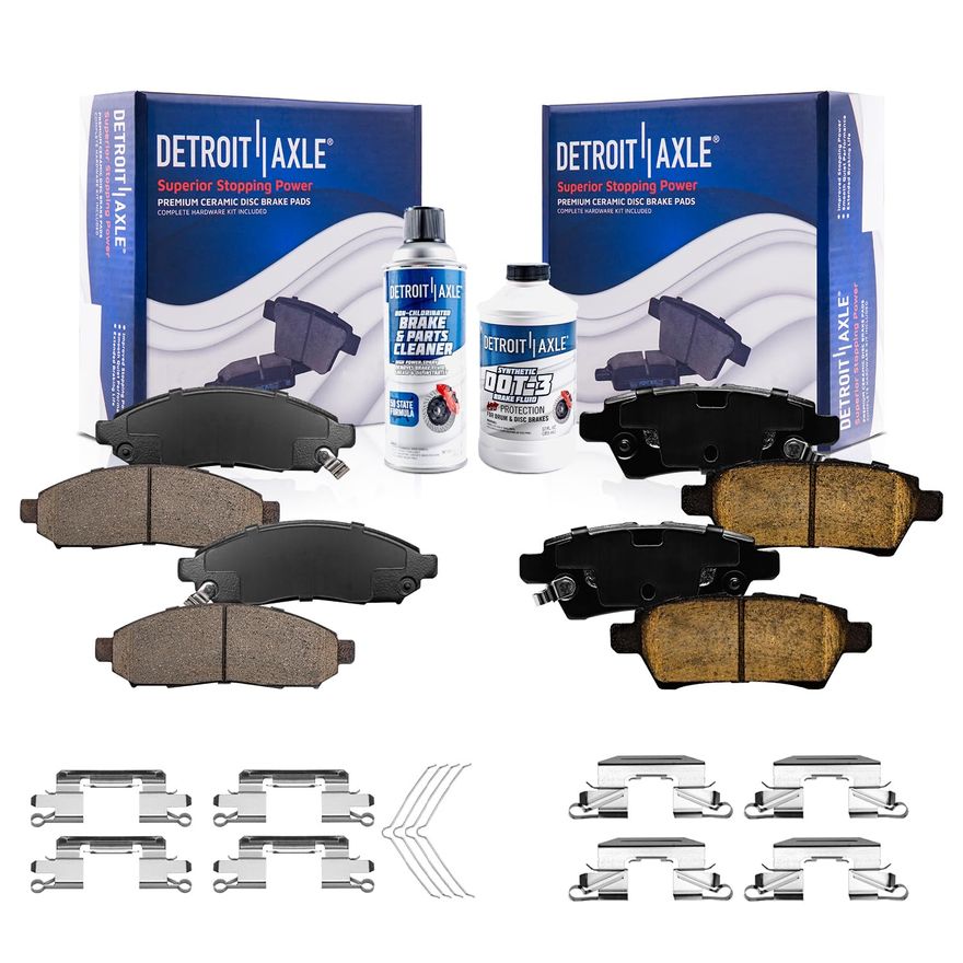 Main Image - Front Rear Ceramic Brake Pads