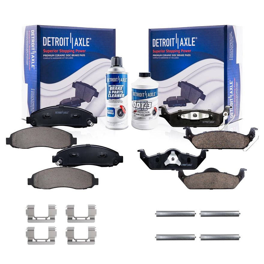 Main Image - Front Rear Ceramic Brake Pads
