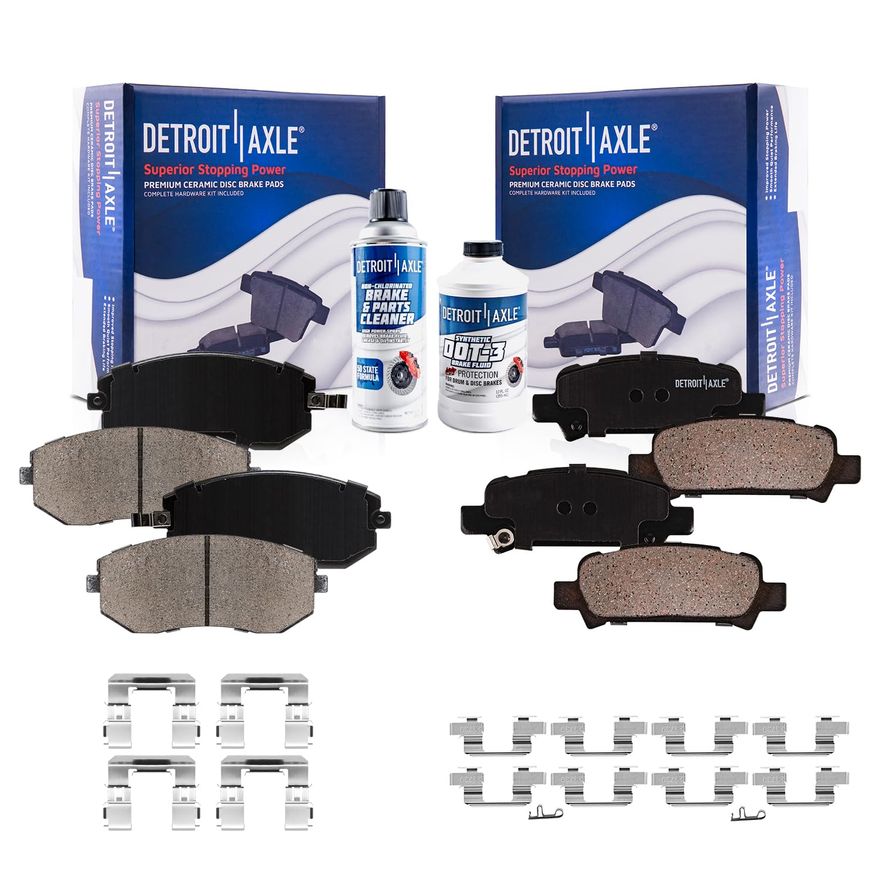 Main Image - Front & Rear Ceramic Brake Pads