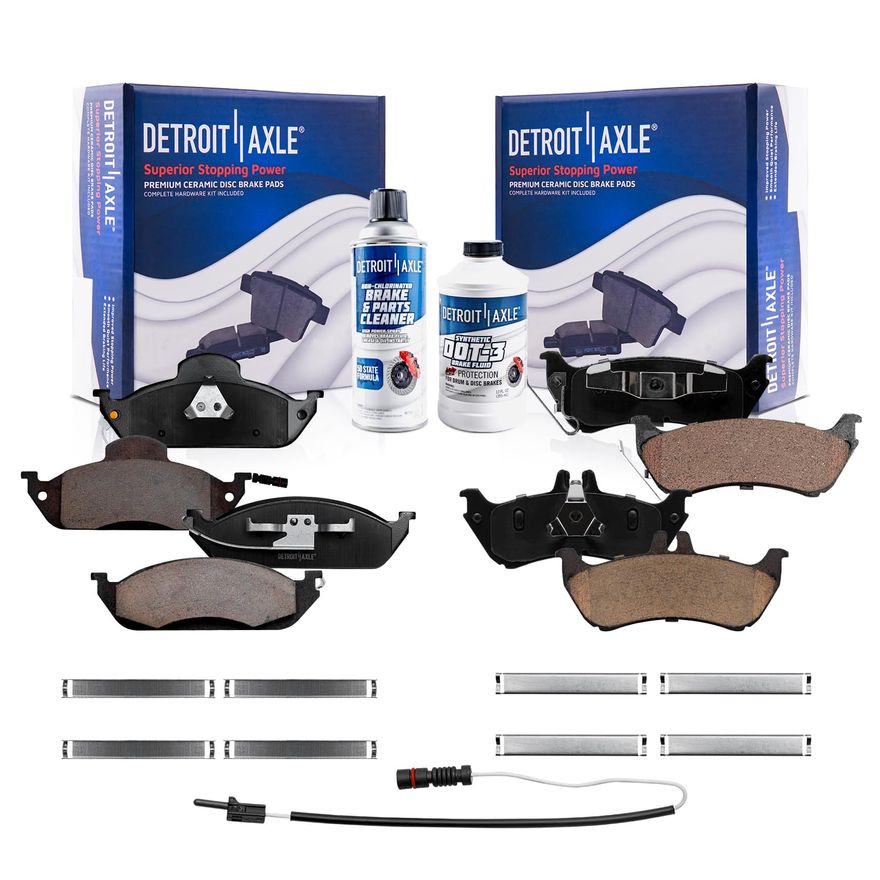 Main Image - Front Rear Ceramic Brake Pads