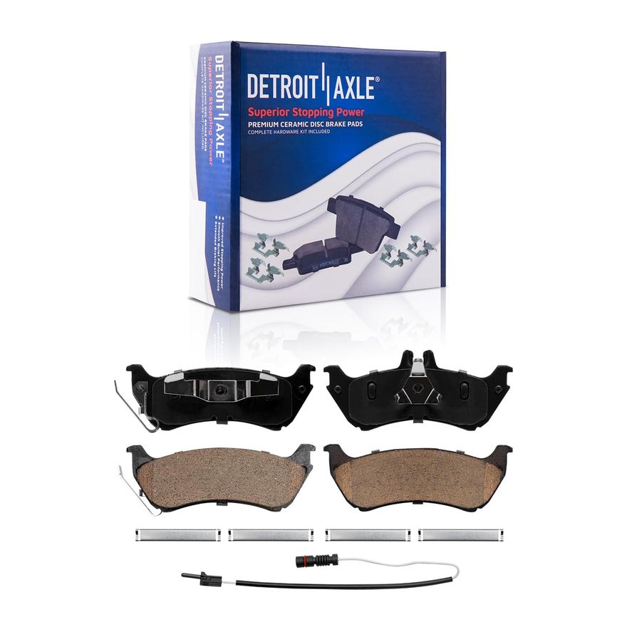 Rear Ceramic Brake Pad - P-875A x2
