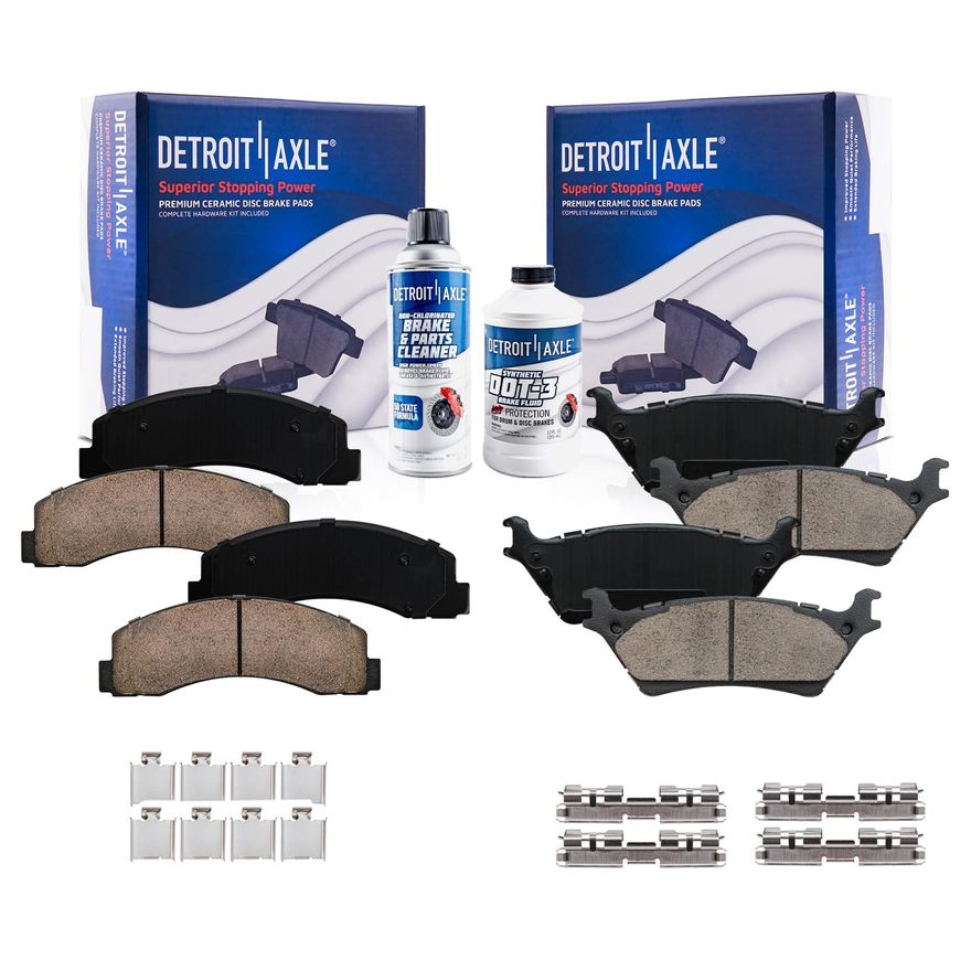 Main Image - Front Rear Ceramic Brake Pads