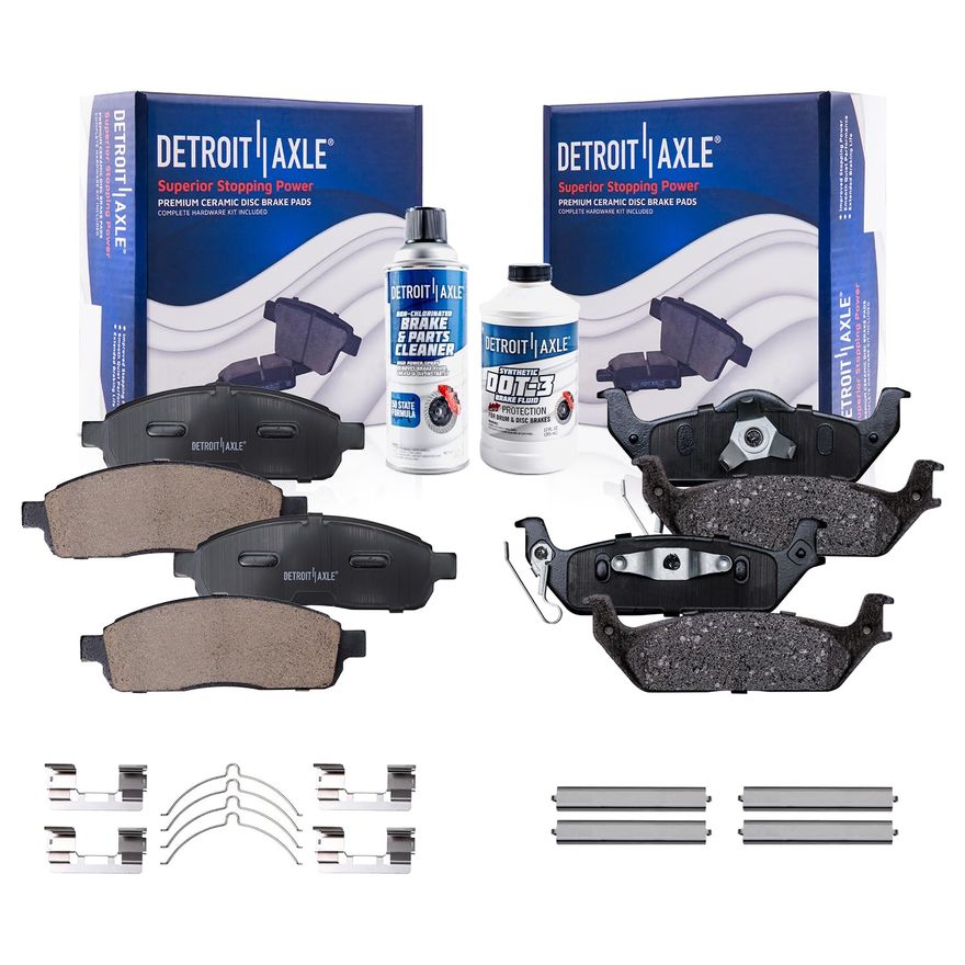 Main Image - Front Rear Ceramic Brake Pads