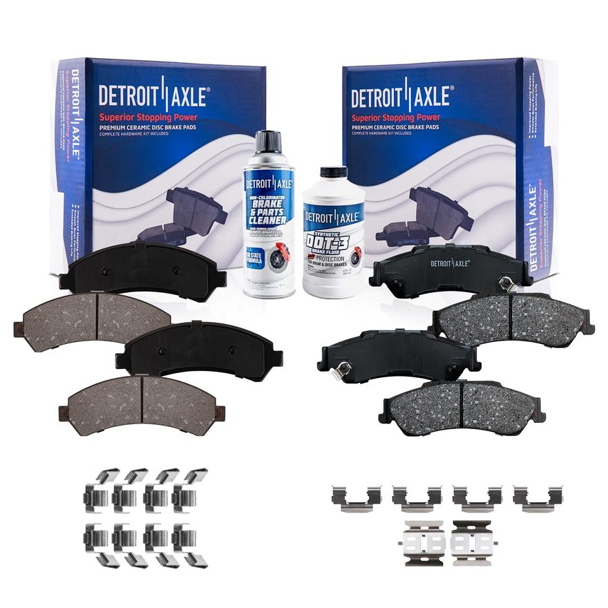 Main Image - Front Rear Ceramic Brake Pads