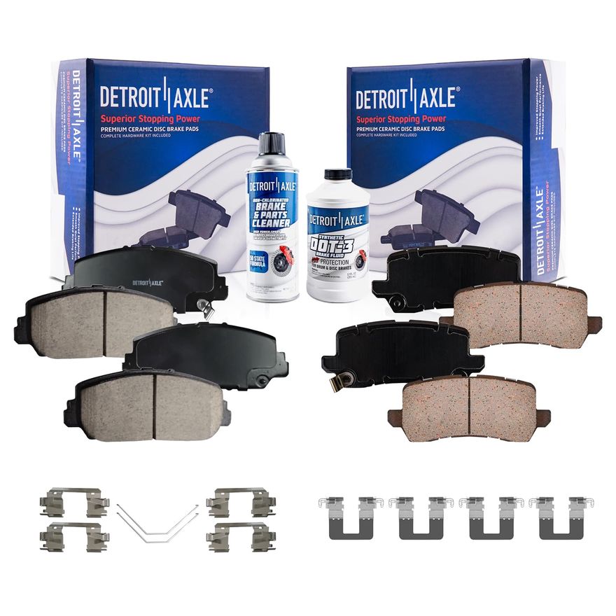 Main Image - Front Rear Ceramic Brake Pads