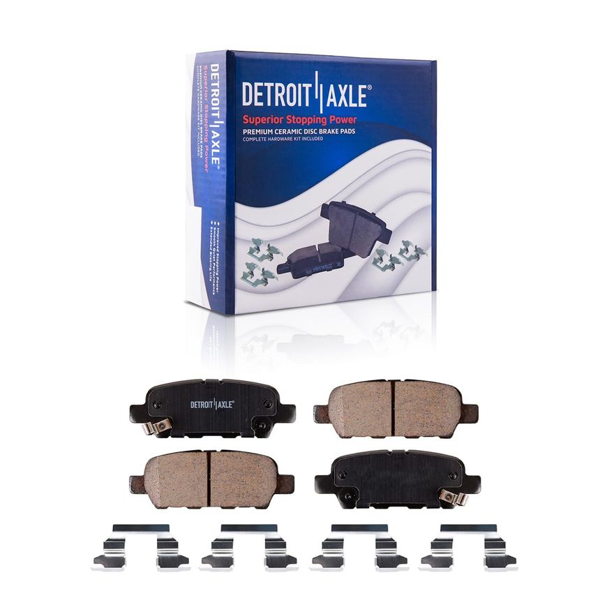 Rear Ceramic Brake Pad - P-1415 x2