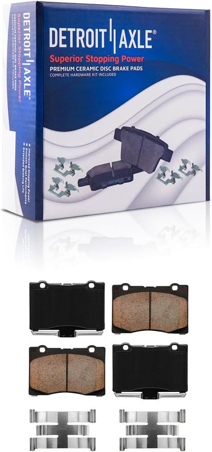 Front Ceramic Brake Pad - P-1091 x2