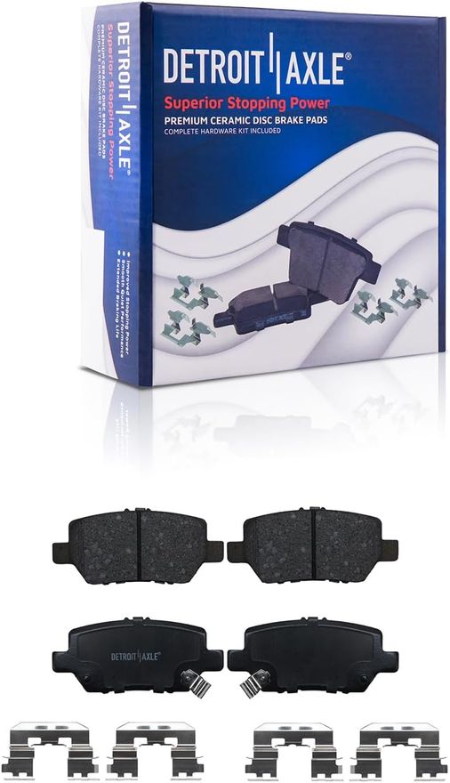 Rear Ceramic Brake Pad - P-1090 x2