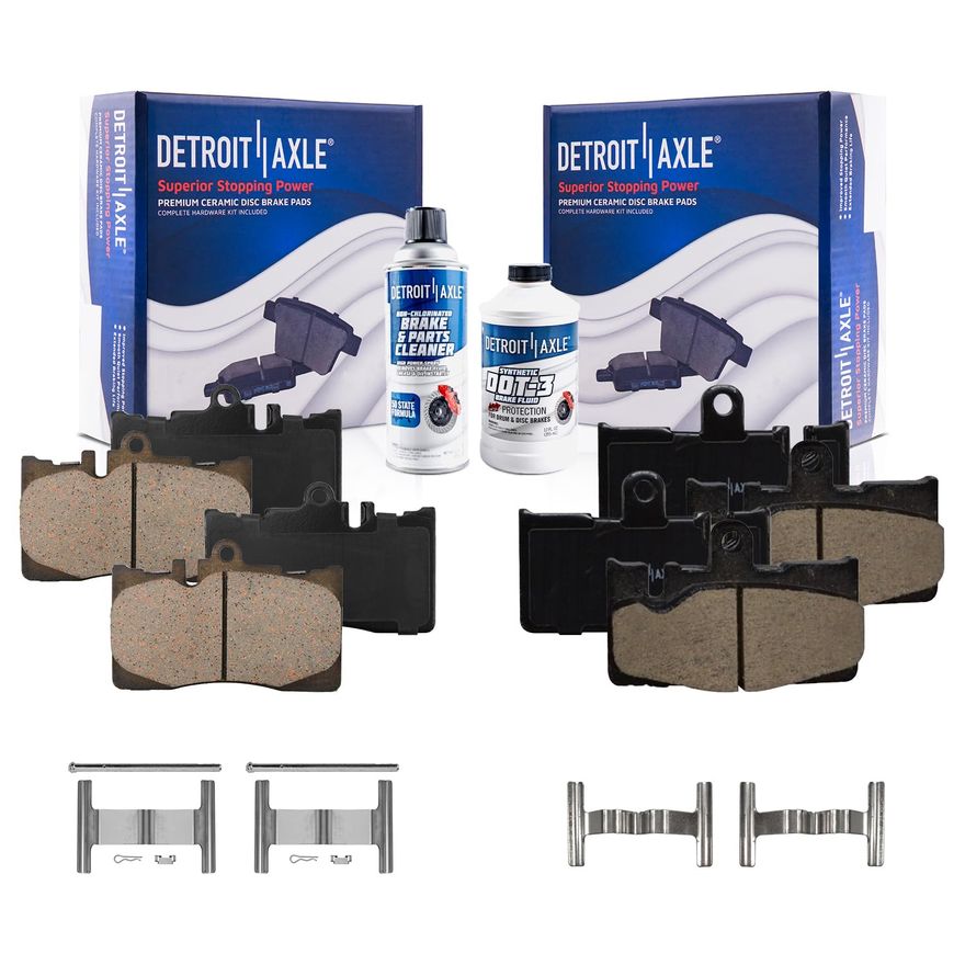 Main Image - Front Rear Ceramic Brake Pads