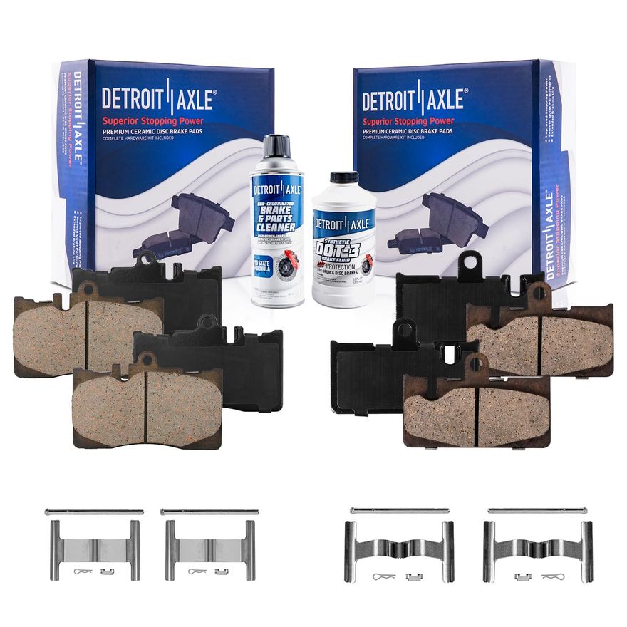 Main Image - Front Rear Ceramic Brake Pads