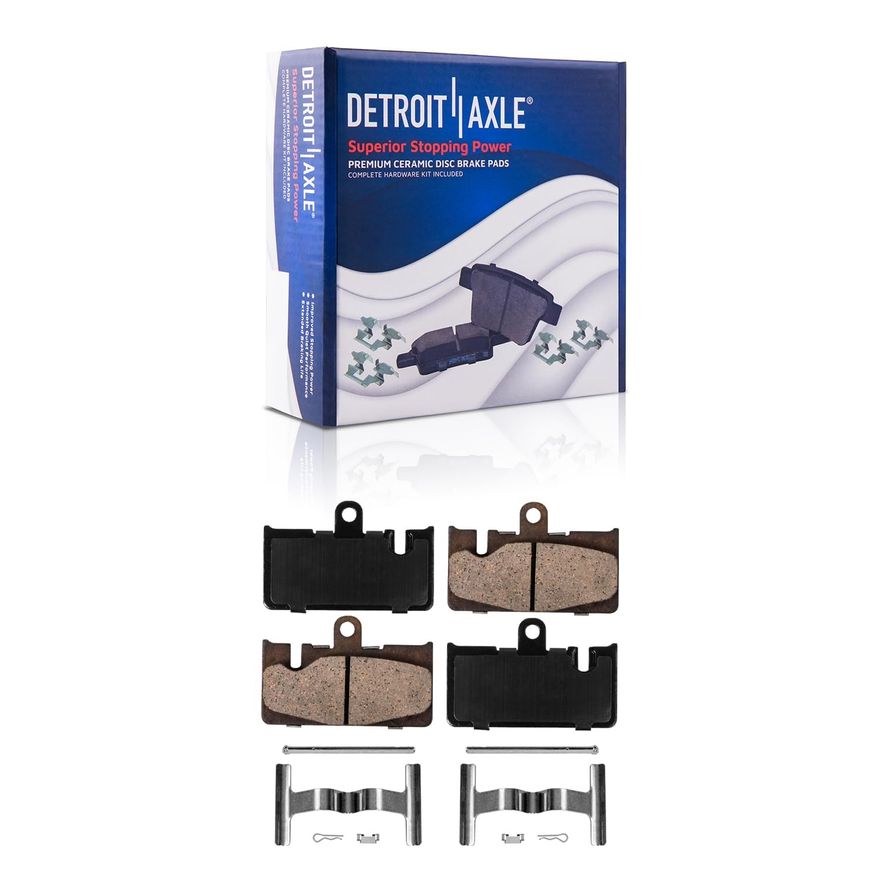 Rear Ceramic Brake Pad - P-871 x2