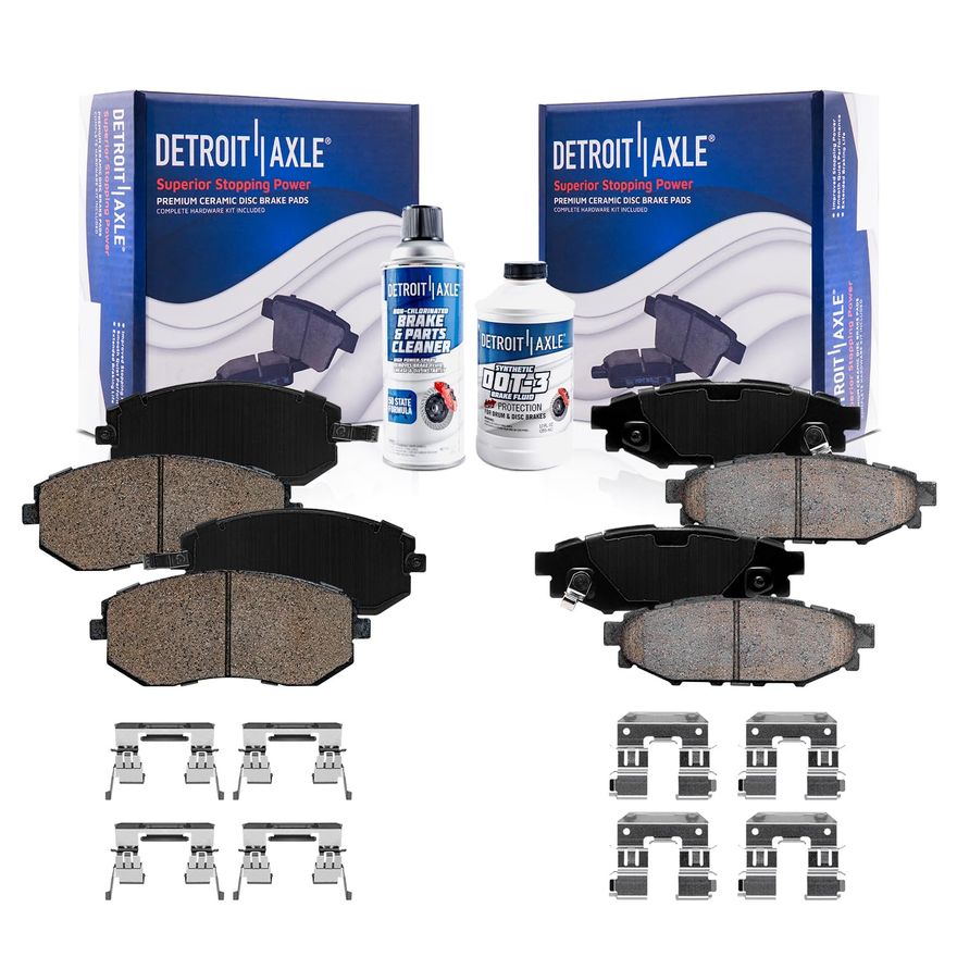 Main Image - Front Rear Ceramic Brake Pads