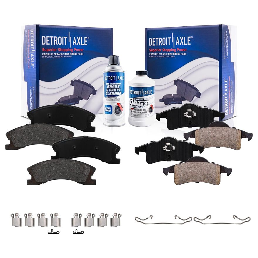 Main Image - Front Rear Ceramic Brake Pads