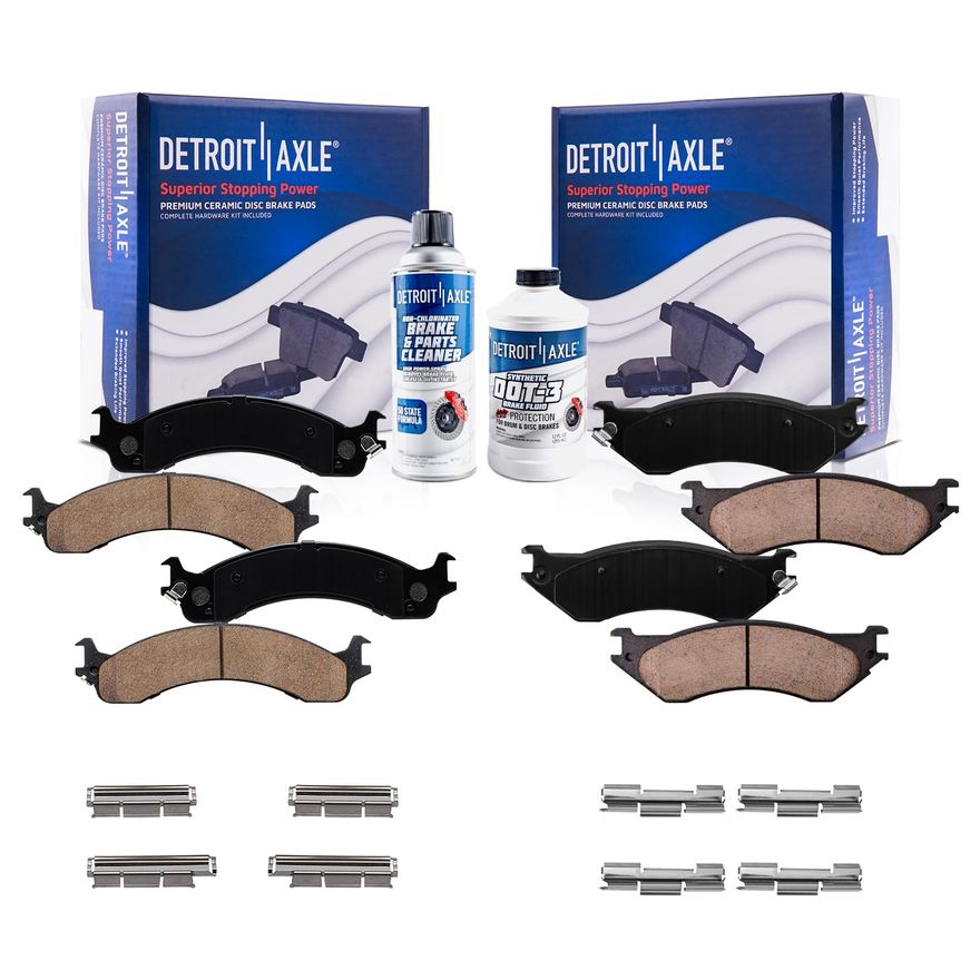 Main Image - Front Rear Ceramic Brake Pads