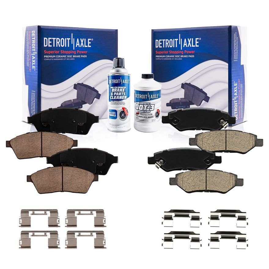 Main Image - Front Rear Ceramic Brake Pads