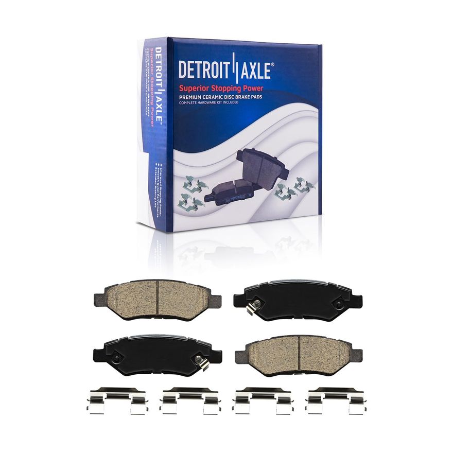 Rear Ceramic Brake Pad - P-1337 x2