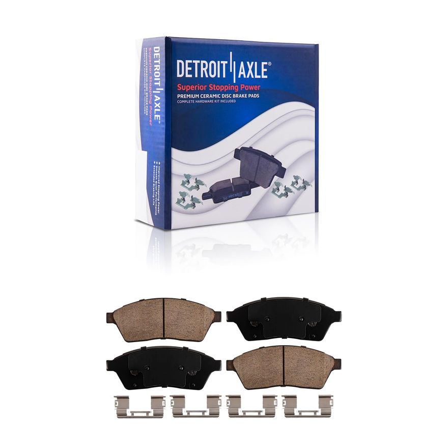 Front Ceramic Brake Pad - P-1422 x2