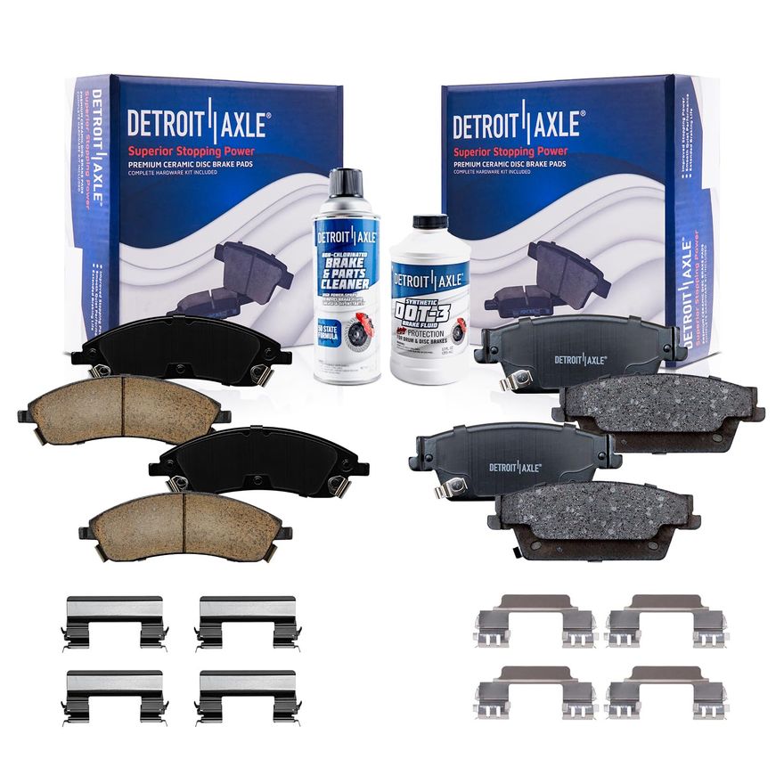 Main Image - Front & Rear Ceramic Brake Pads