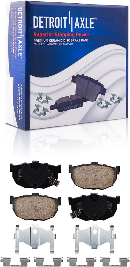 Rear Ceramic Brake Pad - P-323 x2