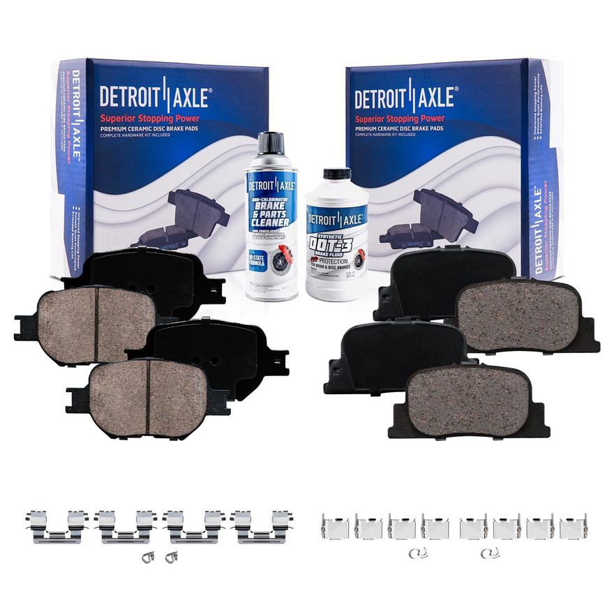 Main Image - Front Rear Ceramic Brake Pads
