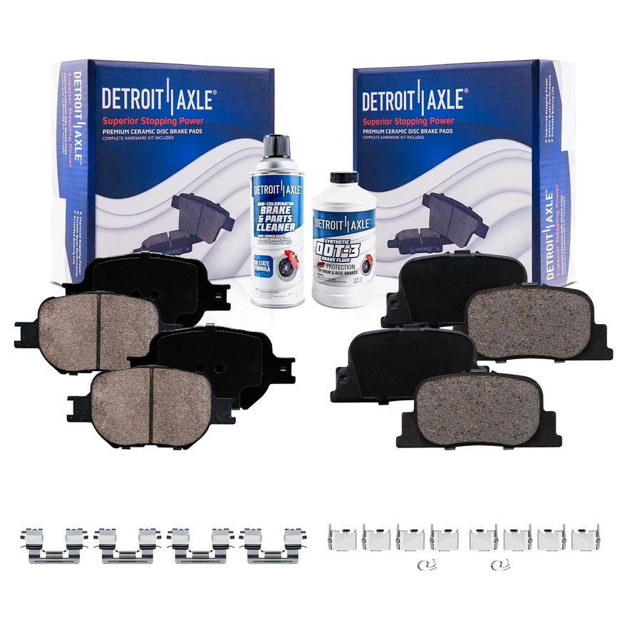 Main Image - Front Rear Ceramic Brake Pads