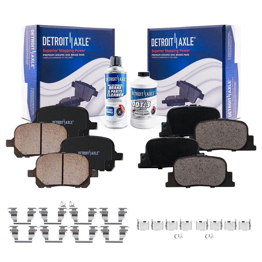 Main Image - Front & Rear Ceramic Brake Pads