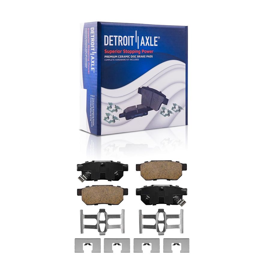 Rear Ceramic Brake Pad - P-374 x2