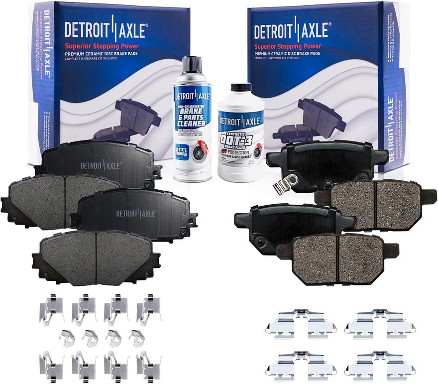 Main Image - Front Rear Ceramic Brake Pads