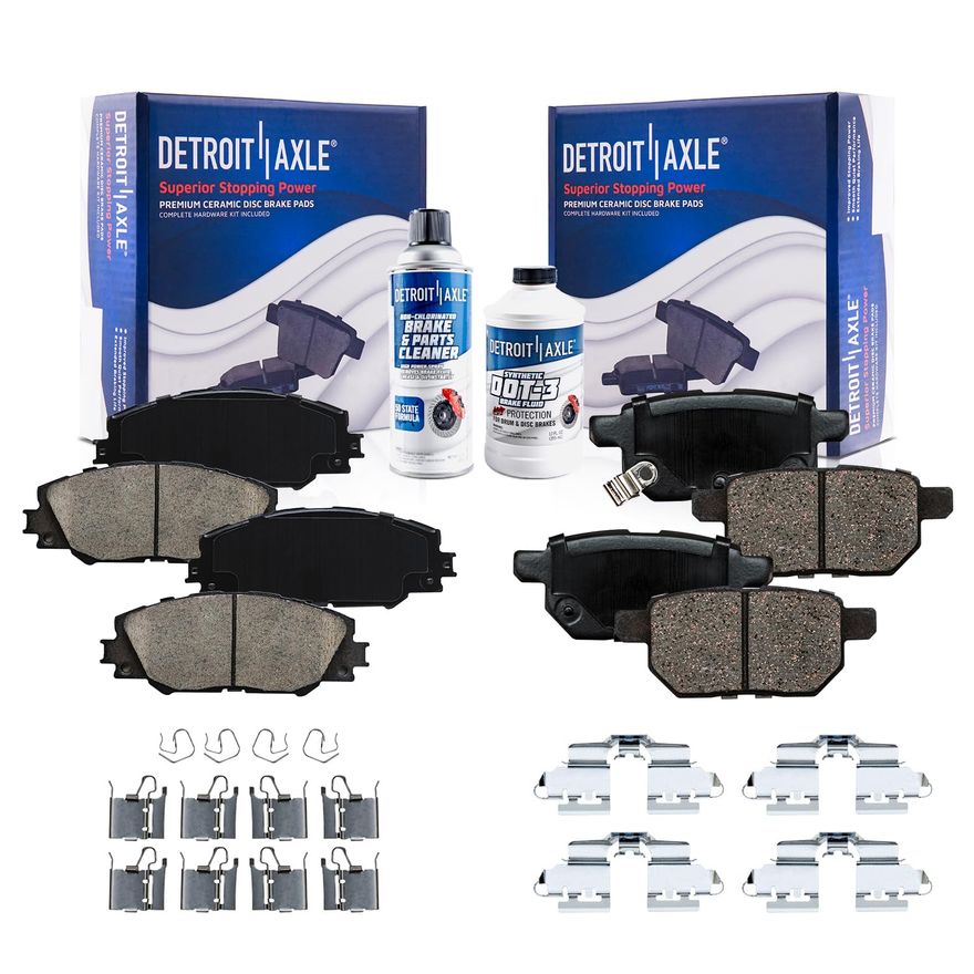 Main Image - Front Rear Ceramic Brake Pads