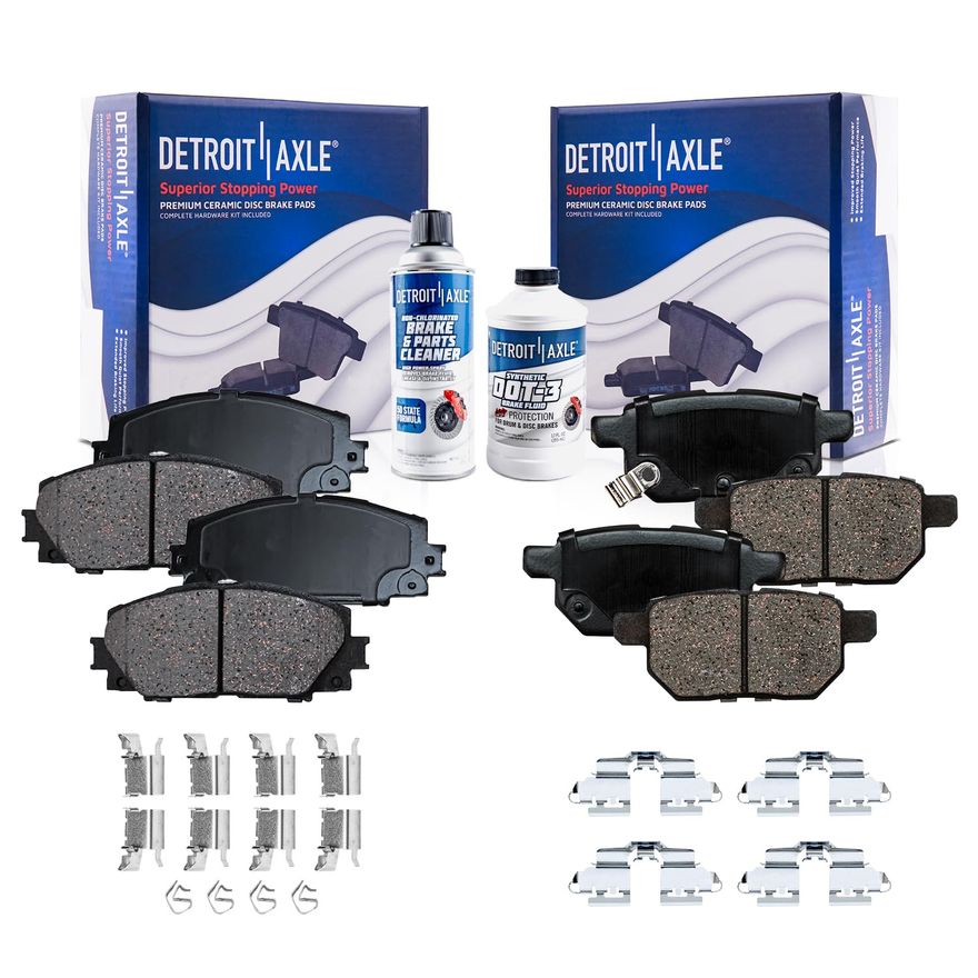 Main Image - Front & Rear Ceramic Brake Pads