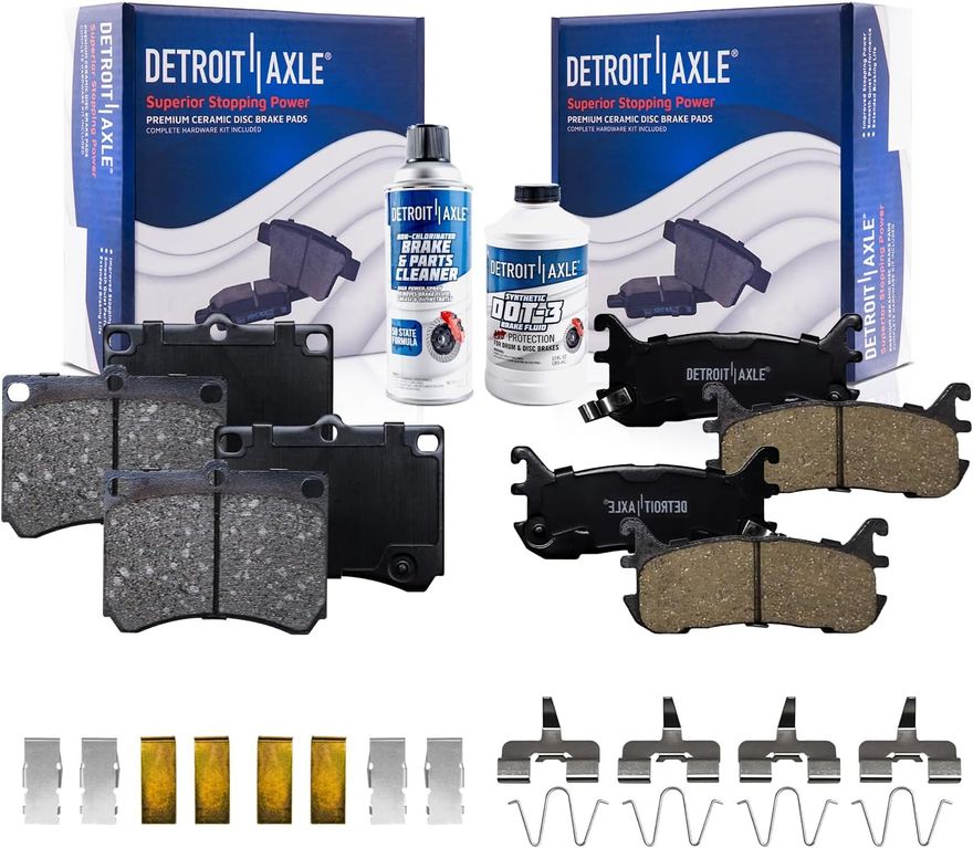 Main Image - Front Rear Ceramic Brake Pads