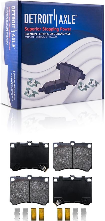 Front Ceramic Brake Pad - P-473 x2