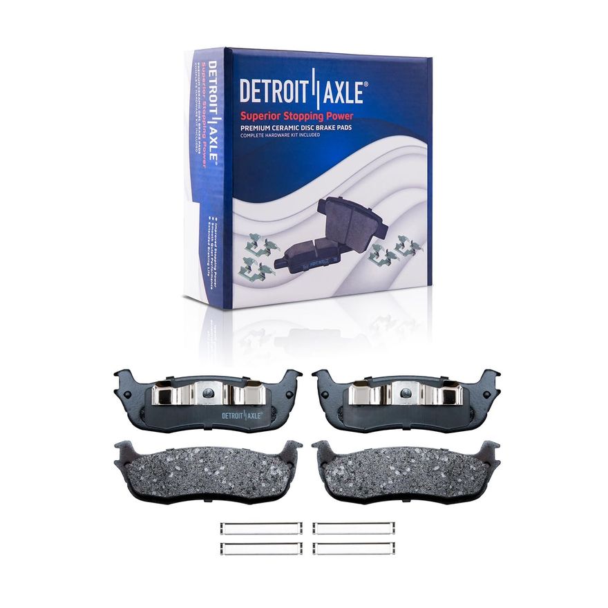 Rear Ceramic Brake Pad - P-879 x2