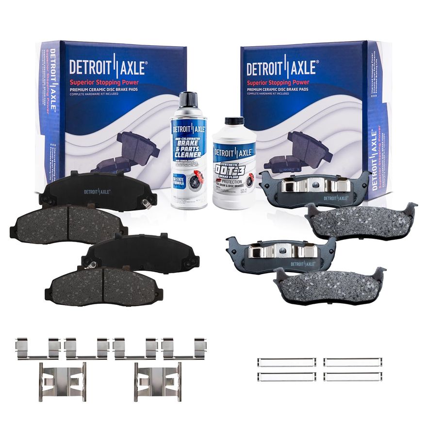 Main Image - Front Rear Ceramic Brake Pads