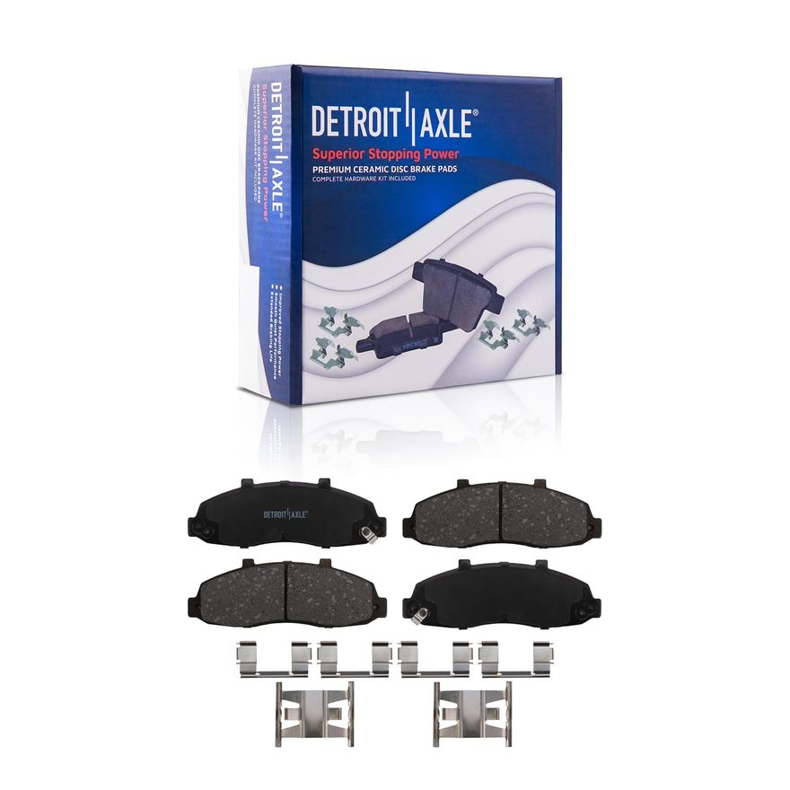 Front Ceramic Brake Pad - P-1422 x2