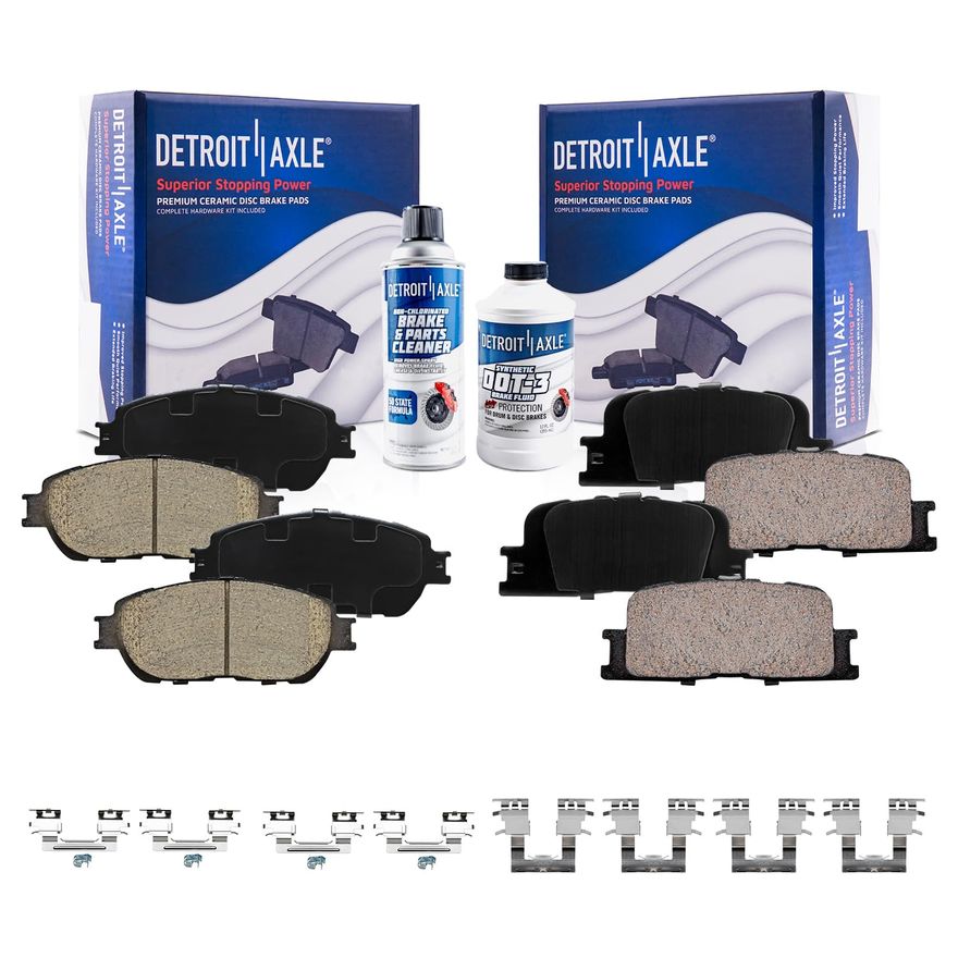 Main Image - Front Rear Ceramic Brake Pads