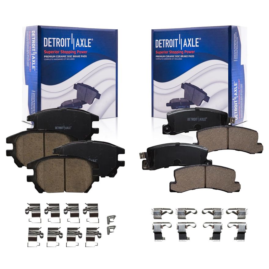 Main Image - Front & Rear Ceramic Brake Pads