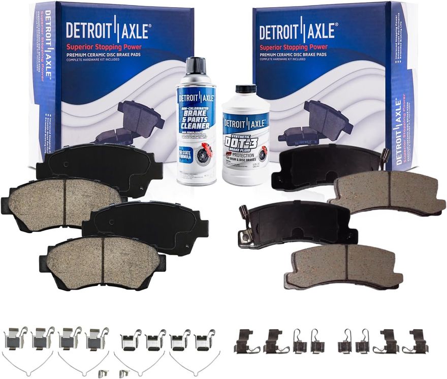 Main Image - Front Rear Ceramic Brake Pads